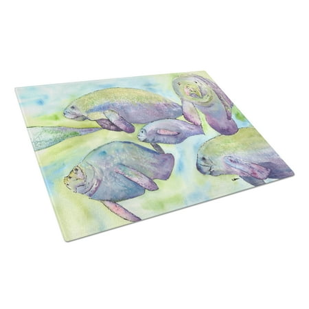 Carolines Treasures 8544LCB Manatee Glass Cutting Board Large 12H x 16W multicolor
Carolines Treasures 8544LCB Manatee Glass Cutting Board Large 12H x 16W multicolor
