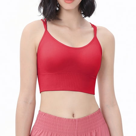 Guzom Sports Brass for Women Crossback Spaghetti Strap Yoga Fitness Braslettes Clearance- Red Size XXL
Guzom Sports Brass for Women Crossback Spaghetti Strap Yoga Fitness Braslettes Clearance- Red Size XXL