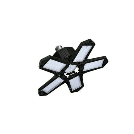 Worallymy 80W Led E27 Foldable Garage Lamp Heat Dissipation Deformable Shop Lamp High Quality Easy to Use 5 Panels Garage Ceiling Light for Home Basement Warehouse Factory
Worallymy 80W Led E27 Foldable Garage Lamp Heat Dissipation Deformable Shop Lamp High Quality Easy to Use 5 Panels Garage Ceiling Light for Home Basement Warehouse Factory