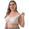 RPVATI Women s Printed Breathable Wireless Full Coverage Bra Comfortflex fit T-Shirt Bra Lightly Push Up Bras
RPVATI Women s Printed Breathable Wireless Full Coverage Bra Comfortflex fit T-Shirt Bra Lightly Push Up Bras