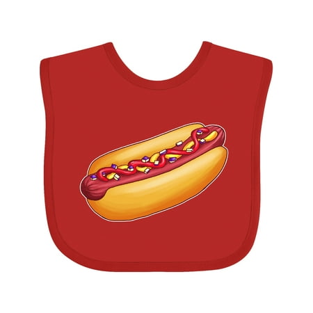 Inktastic Hot Dog Illustration with Mustard Onions and Ketchup Gift Baby Boy or Baby Girl Bib
Inktastic Hot Dog Illustration with Mustard Onions and Ketchup Gift Baby Boy or Baby Girl Bib
