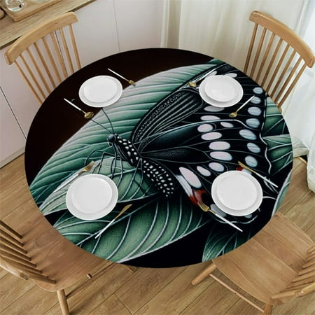 BCIIG Butterfly Round Table Cover Stain Resistant Washable Indoor Outdoor Tablecloth Kitchen Dining Wedding Parties Picnic Camping 100% Polyester Fiber 46-50
BCIIG Butterfly Round Table Cover Stain Resistant Washable Indoor Outdoor Tablecloth Kitchen Dining Wedding Parties Picnic Camping 100% Polyester Fiber 46-50