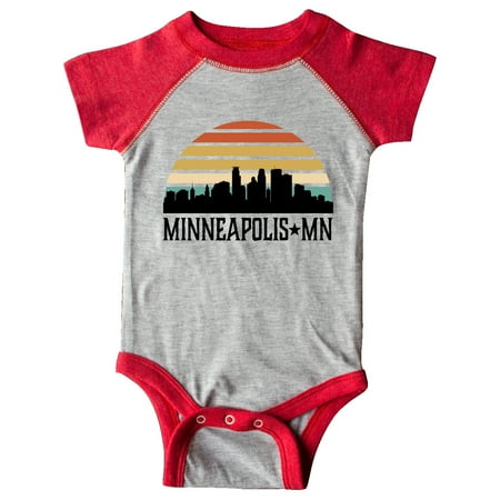 Inktastic Minneapolis Minnesota Skyline Retro Sunset Gift Baby Boy or Baby Girl Bodysuit
Inktastic Minneapolis Minnesota Skyline Retro Sunset Gift Baby Boy or Baby Girl Bodysuit