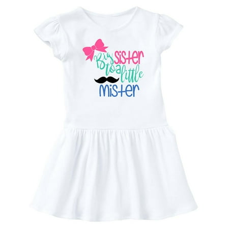 Inktastic Big Sister to a Little Mister Bow and Mustache Gift Baby Girl Dress
Inktastic Big Sister to a Little Mister Bow and Mustache Gift Baby Girl Dress