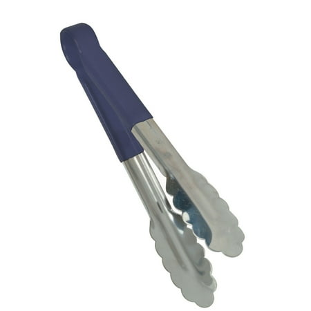 12 Stainless Tong Blue Pack of 12