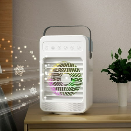 Yjdsgif Portable Air Conditioner Fan Portable Personal Mini Air Cooler 3 Speed Super Quiet Desk Air Cooling Fan for Personal Use Small Room
Yjdsgif Portable Air Conditioner Fan Portable Personal Mini Air Cooler 3 Speed Super Quiet Desk Air Cooling Fan for Personal Use Small Room