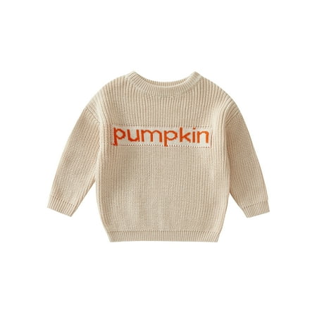 Halloween Kid Toddler Baby Boys Girls Knitted Sweater Letter Print Long-Sleeved Round Neck Pullover Knitwear
Halloween Kid Toddler Baby Boys Girls Knitted Sweater Letter Print Long-Sleeved Round Neck Pullover Knitwear