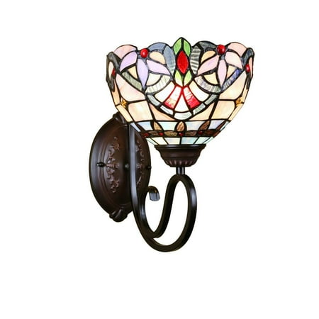 CHLOE Lighting GRENVILLE Victorian Tiffany-Style Blackish Bronze 1 Light Wall Sconce 8 Wide
CHLOE Lighting GRENVILLE Victorian Tiffany-Style Blackish Bronze 1 Light Wall Sconce 8 Wide