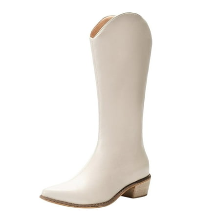 Qufokar Knee High Rain Boots for Women Size 10 Womens Boots Knee High Suede Heels Breathable High Winter Boots Shoes Thigh Retro Zipper Thermal Color Fashion Women S Women S Boots
Qufokar Knee High Rain Boots for Women Size 10 Womens Boots Knee High Suede Heels Breathable High Winter Boots Shoes Thigh Retro Zipper Thermal Color Fashion Women S Women S Boots
