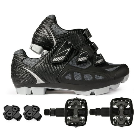 Zol Predator Mtb Mountain Bike and Indoor Cycling Shoes Pedals and Cleats (7)