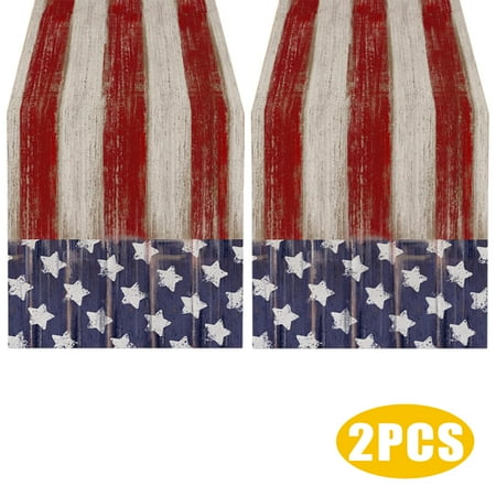 4th of July Decorations Table Runners Memorial Day Patriotic Farmhouse Freedom Liberty Independence Day Decor
4th of July Decorations Table Runners Memorial Day Patriotic Farmhouse Freedom Liberty Independence Day Decor