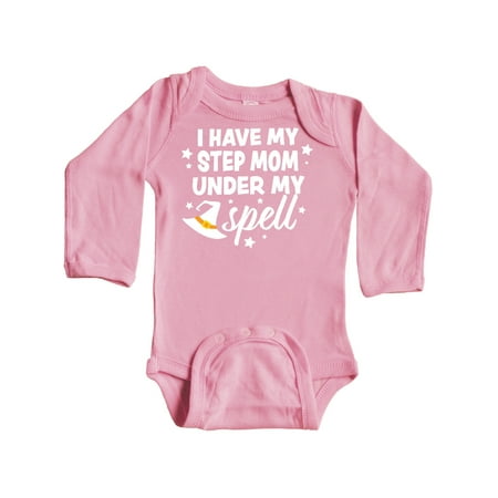 Inktastic I Have My Step Mom Under My Spell with Cute Witch Hat Gift Baby Boy or Baby Girl Long Sleeve Bodysuit
Inktastic I Have My Step Mom Under My Spell with Cute Witch Hat Gift Baby Boy or Baby Girl Long Sleeve Bodysuit
