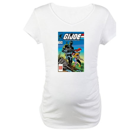 CafePress - G.I. Joe Issue 63 Women s Maternity T Shirt - Cotton Maternity T-shirt Cute & Funny Pregnancy Tee