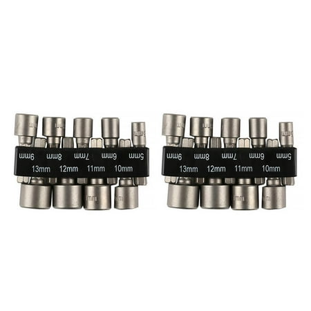 Tmosphere Hexagonal Steel Nut Socket Power Drill Bit Set Portable High Hardness Impact Driver Sockets Sleeve Nozzles Kit Type 1 Type 1 2PCS
Tmosphere Hexagonal Steel Nut Socket Power Drill Bit Set Portable High Hardness Impact Driver Sockets Sleeve Nozzles Kit Type 1 Type 1 2PCS