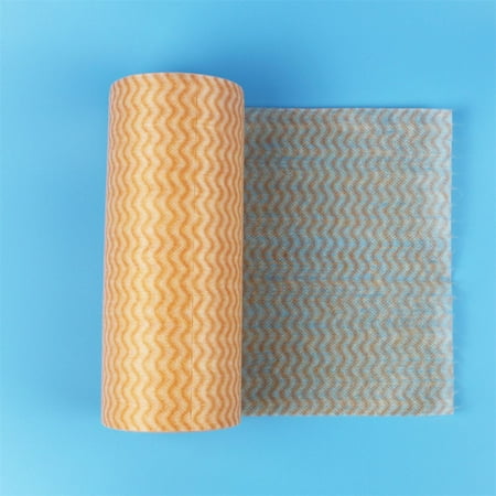 50 Pieces/Rolls Reusable Non-woven Fabric Disposable Cleaning Rags Kitchen Cloth Rolls Dish Towels Scouring Pads ORANGE
50 Pieces/Rolls Reusable Non-woven Fabric Disposable Cleaning Rags Kitchen Cloth Rolls Dish Towels Scouring Pads ORANGE