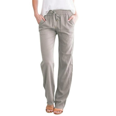 QYZEU Black Scrub Pants Womens Casual Pants Elastic Waist With Pockets Womens Wide Leg Yoga Pants High Waisted Tie Knot Joggers Casual Loose Plus Size Sweatpants With Pockets
QYZEU Black Scrub Pants Womens Casual Pants Elastic Waist With Pockets Womens Wide Leg Yoga Pants High Waisted Tie Knot Joggers Casual Loose Plus Size Sweatpants With Pockets