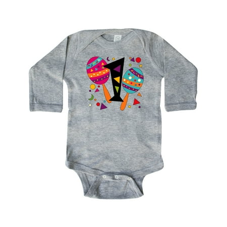 Inktastic First Birthday Cinco de Mayo- Maracas Gift Baby Boy or Baby Girl Long Sleeve Bodysuit
Inktastic First Birthday Cinco de Mayo- Maracas Gift Baby Boy or Baby Girl Long Sleeve Bodysuit