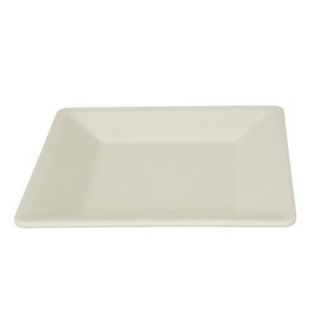 Thunder Group PS3214V Passion Pearl Square Melamine Plate 13-3/4 - 1/2 doz.