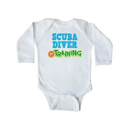 Inktastic Scuba diver in Training Gift Baby Boy or Baby Girl Long Sleeve Bodysuit
Inktastic Scuba diver in Training Gift Baby Boy or Baby Girl Long Sleeve Bodysuit