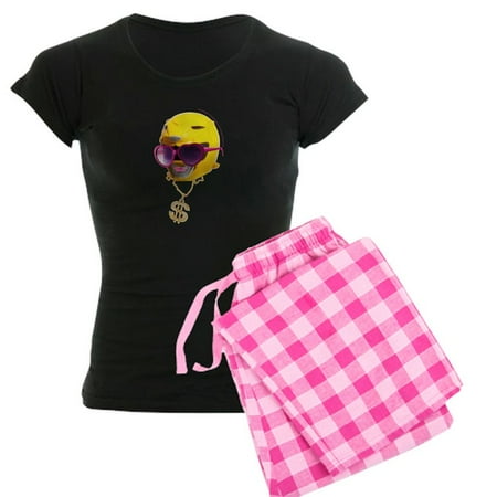 CafePress - Power Rangers Yellow Ranger Wi - Women s Dark Pajamas