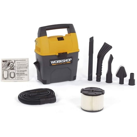 WORKSHOP Wet/Dry Vacs Vacuum WS0301VA Portable Wet/Dry Vacuum Cleaner For Car 3-Gallon Wet/Dry Auto Vacuum Cleaner 3.5 Peak HP Portable Auto Vacuum With Accessories For Car Cleaning
WORKSHOP Wet/Dry Vacs Vacuum WS0301VA Portable Wet/Dry Vacuum Cleaner For Car 3-Gallon Wet/Dry Auto Vacuum Cleaner 3.5 Peak HP Portable Auto Vacuum With Accessories For Car Cleaning