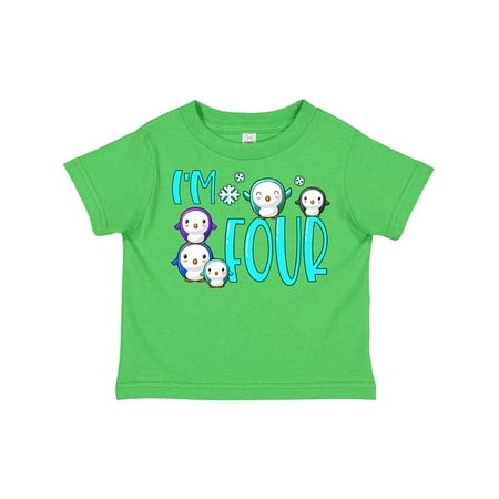 Inktastic I m 4 Cute Penguin Birthday Party Gift Toddler Boy or Toddler Girl T-Shirt
Inktastic I m 4 Cute Penguin Birthday Party Gift Toddler Boy or Toddler Girl T-Shirt