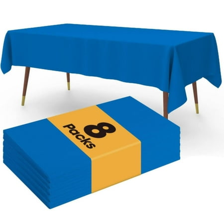 NAZISHW Clearance Table Cloth 8 Packs Disposable Table Cloth For Retangle Table 54 x108 Decorative Plastic Tablecloth For Parties Picnics Camping & Stain Holiday Centerpieces
NAZISHW Clearance Table Cloth 8 Packs Disposable Table Cloth For Retangle Table 54 x108 Decorative Plastic Tablecloth For Parties Picnics Camping & Stain Holiday Centerpieces
