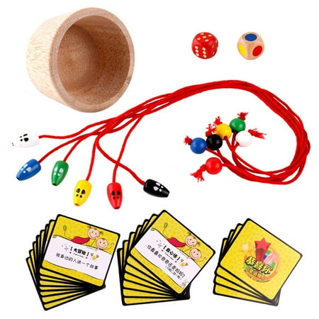 TOYMYTOY 1 Set Board Game Toy Wooden Mouse Catching Game Toy Education Toy for Kids