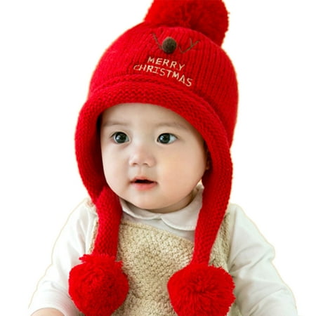 Hi.FANCY Baby Newborn Dual Pompom Ball Pendant Warm Hat Christmas Deer Toddler Knitted Inner Velvet Winter Beanie Cap
Hi.FANCY Baby Newborn Dual Pompom Ball Pendant Warm Hat Christmas Deer Toddler Knitted Inner Velvet Winter Beanie Cap