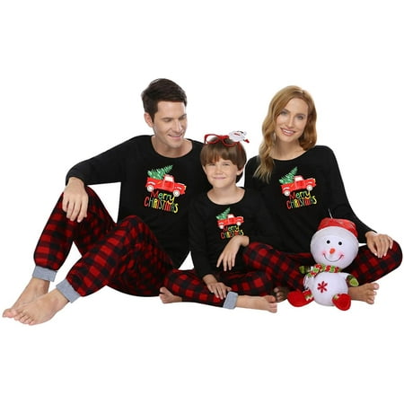 Louist Family Christmas Matching Pajamas Sets Car Print Long Sleeves Pullover Long Pants Plaid Xmas Clothes (Mom 2XL)
Louist Family Christmas Matching Pajamas Sets Car Print Long Sleeves Pullover Long Pants Plaid Xmas Clothes (Mom 2XL)