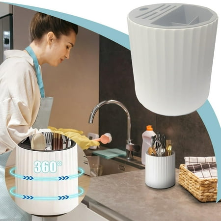 solacol Rotatable Knife Holder Kitchen Rack Chopsticks Storage Tube Chopsticks Storage Box Knife Storage Rack Countertop Multifunctional
solacol Rotatable Knife Holder Kitchen Rack Chopsticks Storage Tube Chopsticks Storage Box Knife Storage Rack Countertop Multifunctional