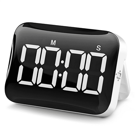 Digital Kitchen Timer - Magnetic Countdown Count Up Timer with LED Display Loud Volume for Cooking and for Kids
Digital Kitchen Timer - Magnetic Countdown Count Up Timer with LED Display Loud Volume for Cooking and for Kids