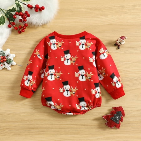 Aayomet Baby Girl Clothes Long Sleeve Bodysuit Baby Boy Baby Girl Clothes Romper Ruffle Sleeve Jumpsuit Bodysuit Cute Girls Outfits Infant Romper Outfits Red 12-18 Months
Aayomet Baby Girl Clothes Long Sleeve Bodysuit Baby Boy Baby Girl Clothes Romper Ruffle Sleeve Jumpsuit Bodysuit Cute Girls Outfits Infant Romper Outfits Red 12-18 Months