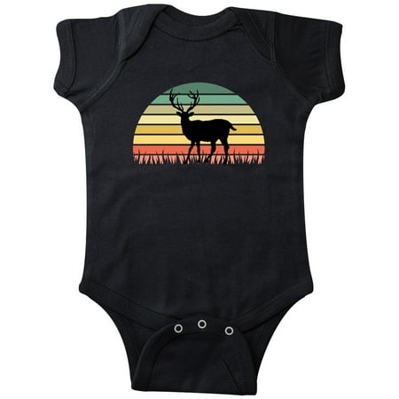 

Inktastic Deer Hunting Retro Sunset Hunter Gift Gift Baby Boy or Baby Girl Bodysuit