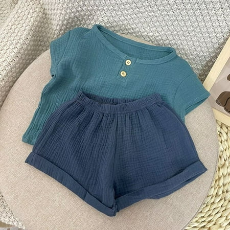 DancePeanut Fashion Simple Children Clothes Set Summer Solid Color Cotton Breathable Short Sleeve Shorts Suit Girls Boy Clothes Outfit 2 Pcs
DancePeanut Fashion Simple Children Clothes Set Summer Solid Color Cotton Breathable Short Sleeve Shorts Suit Girls Boy Clothes Outfit 2 Pcs