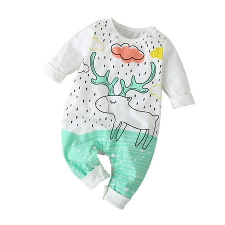 Baby Boys Bodysuits Baby Boys Girls Long Sleeve Cartoon Animal Print Romper Jumpsuit
Baby Boys Bodysuits Baby Boys Girls Long Sleeve Cartoon Animal Print Romper Jumpsuit