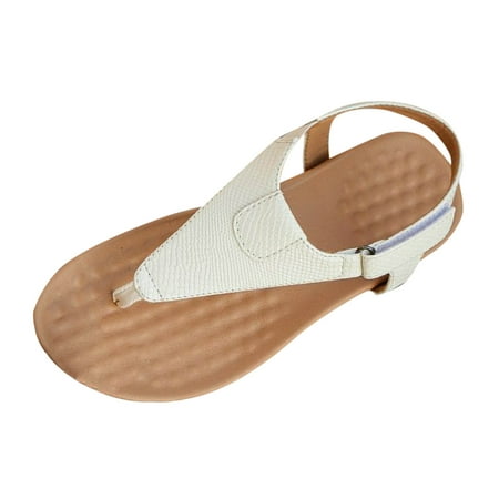 Women Sandals Fashion Summer Open Toe Flip Flop Comfort Flat Lightweight Large Shoes For Women White Size 6.5
Women Sandals Fashion Summer Open Toe Flip Flop Comfort Flat Lightweight Large Shoes For Women White Size 6.5