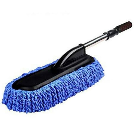 Telescopic Window Wash Brush for Nano Cotton Microfiber Anti-static Dust Acid Ra