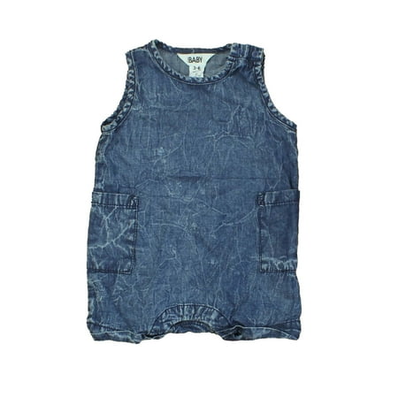 Pre-owned Cotton on Baby Boys Blue Romper size: 3-6 Months