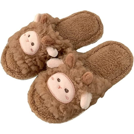 PIKADINGNIS Kawaii Little Sheep Slippers Fuzzy Slippers Fluffy Slippers House Slippers for Women
PIKADINGNIS Kawaii Little Sheep Slippers Fuzzy Slippers Fluffy Slippers House Slippers for Women