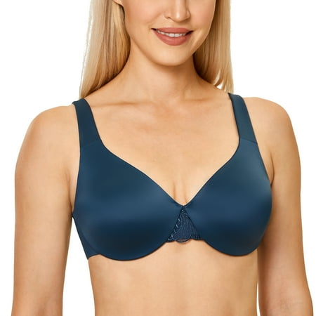 AISILIN Women s Plus Size Minimizer Bra Full Coverage Underwire Unlined Seamless