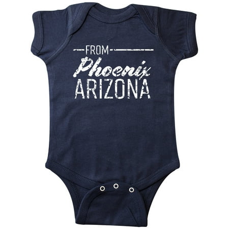 Inktastic From Phoenix Arizona in White Distressed Text Gift Baby Boy or Baby Girl Bodysuit
Inktastic From Phoenix Arizona in White Distressed Text Gift Baby Boy or Baby Girl Bodysuit