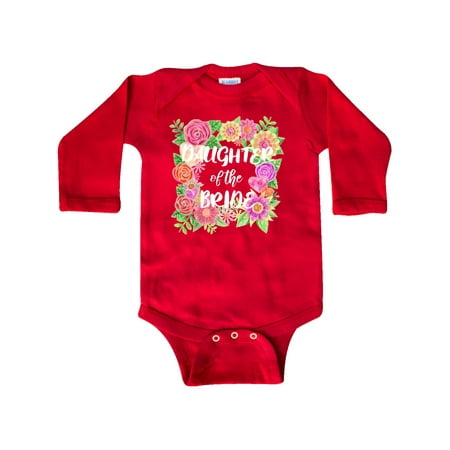 Inktastic Daughter of the Bride- Flower Bouquet Gift Baby Girl Long Sleeve Bodysuit
Inktastic Daughter of the Bride- Flower Bouquet Gift Baby Girl Long Sleeve Bodysuit