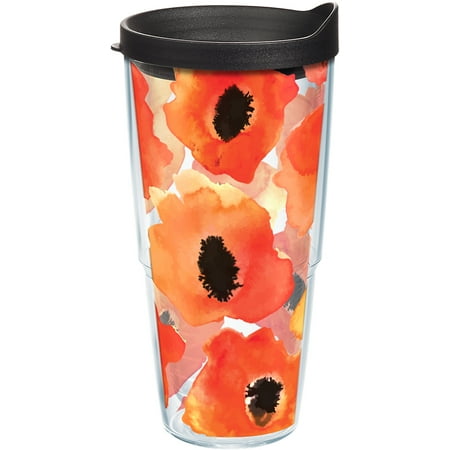 Tervis Watercolor Poppy Made in USA Double Walled Insulated Tumbler Travel Cup Keeps Drinks Cold & Hot 24oz Classic
Tervis Watercolor Poppy Made in USA Double Walled Insulated Tumbler Travel Cup Keeps Drinks Cold & Hot 24oz Classic
