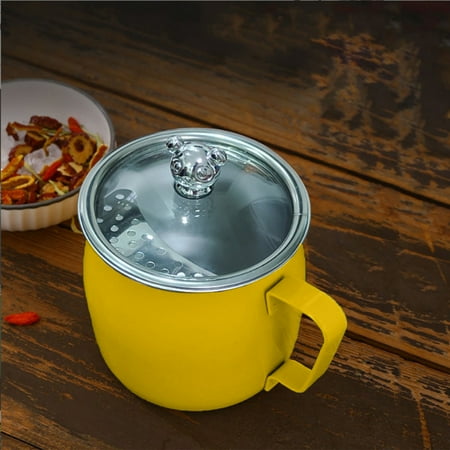 COFEST 304 Stainless Steel Crescent Tea Cup High Value Mug with Slag Separator Comfortable Grip Filter Cup Elegant Stainless Steel Tea Infuser Yellow
COFEST 304 Stainless Steel Crescent Tea Cup High Value Mug with Slag Separator Comfortable Grip Filter Cup Elegant Stainless Steel Tea Infuser Yellow