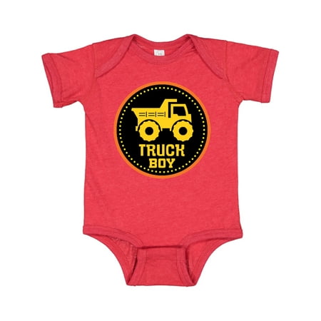 Inktastic Construction Truck Boy Childs Gift Baby Boy Bodysuit