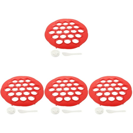 BESTONZON 4 Sets of Dumplings Mold Pelmeni Maker Household Pelmeni Mold 14-holes Dumpling Maker
BESTONZON 4 Sets of Dumplings Mold Pelmeni Maker Household Pelmeni Mold 14-holes Dumpling Maker