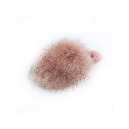 Woobling Womens Slip On Sliders Fluffy Furry Slippers Sandals Shoes