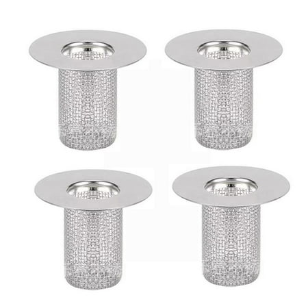 QIFEI 4Pcs Stainless Steel Sink Strainer Bathtub Drain Hole Hair Catcher Drain Hole Filter Trap Length 4cm
QIFEI 4Pcs Stainless Steel Sink Strainer Bathtub Drain Hole Hair Catcher Drain Hole Filter Trap Length 4cm