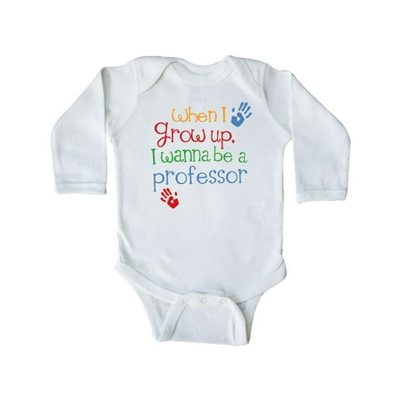 Inktastic Future Professor Teacher Outfit Gift Baby Boy or Baby Girl Long Sleeve Bodysuit
Inktastic Future Professor Teacher Outfit Gift Baby Boy or Baby Girl Long Sleeve Bodysuit